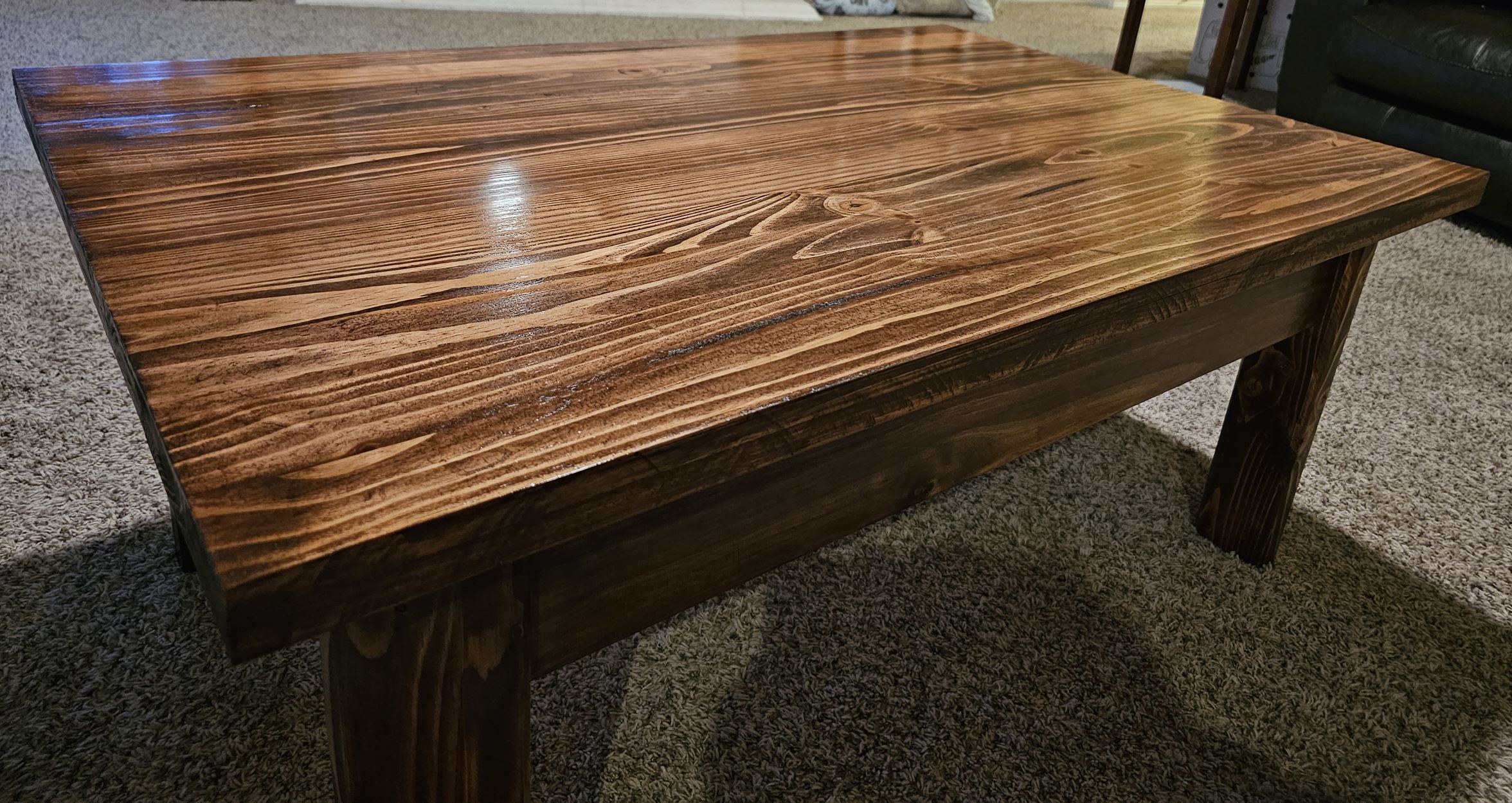 Pine Coffee Table (image for) Pine Coffee Table